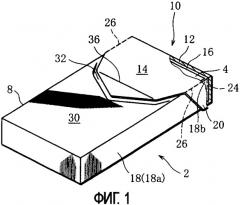 Сигаретная пачка и способ ее изготовления (патент 2375279)