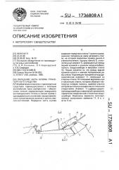 Передняя часть кузова транспортного средства (патент 1736808)