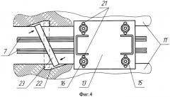 Способ оттяжки преднапряженной канатной арматуры в построечных условиях и устройство для его реализации (варианты) (патент 2328578)
