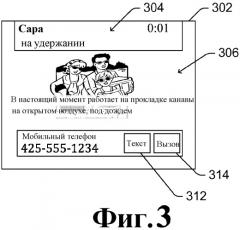 Отображение контактной информации входящего вызова (патент 2534970)