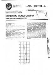 Способ вскрытия газовых пластов с аномально-высокими пластовыми давлениями (патент 1067194)