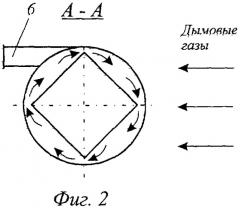 Циклонный теплообменный элемент рекуператора (патент 2279608)