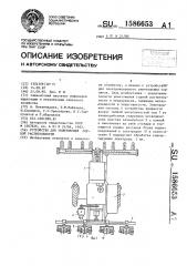 Устройство для уничтожения сорной растительности (патент 1586653)