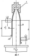 Способ ротационной вытяжки полых сложнопрофильных деталей (патент 2279942)