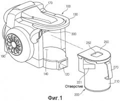 Пылесос и пылеотделительное устройство пылесоса (патент 2336800)
