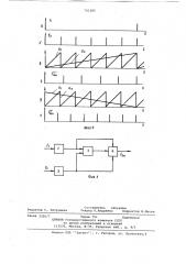 Способ алгебраического суммирования частот двух импульсных последовательностей (патент 741280)