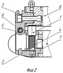 Механизм фиксации приклада стрелкового оружия (патент 2496077)