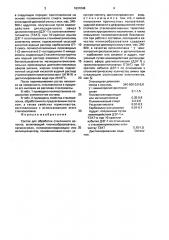 Состав для обработки стеклянного волокна (патент 1631048)