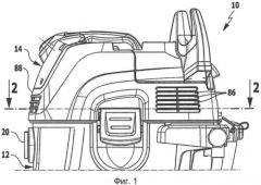 Пылесос по меньшей мере с одним всасывающим агрегатом (патент 2564208)