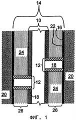 Способ создания временного барьера на пути движения потока (варианты) (патент 2372470)