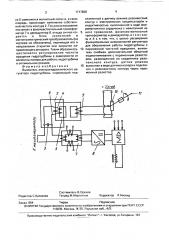 Выявитель электрогидравлического регулятора гидротурбины (патент 1717860)