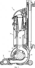 Циклонный сепаратор, содержащий выходной клапан, проходящий между двумя смежными циклонными элементами (патент 2561331)