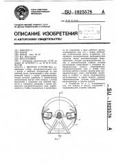 Якорное устройство (патент 1025578)
