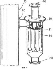 Способ очистки отработавших газов двигателя внутреннего сгорания и устройство для подачи влажного воздуха в двигатель (патент 2289704)