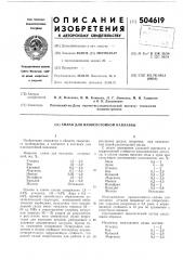 Сплав для износостойкой наплавки (патент 504619)
