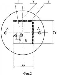 Двухдиапазонная микрополосковая антенна круговой поляризации (патент 2540827)
