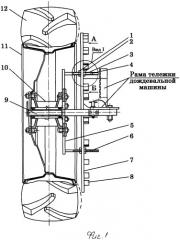 Колесо движителя многоопорных дождевальных машин (патент 2479202)