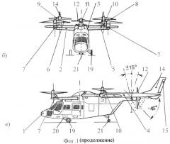 Многовинтовой преобразуемый скоростной вертолет (патент 2548304)
