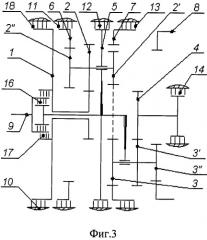 Модульная автоматическая ступенчатая планетарная коробка передач (патент 2514381)
