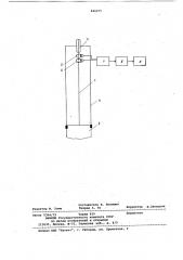 Устройство для определения поло-жения под'емного сосуда b стволе шахты (патент 846475)