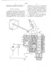 Гидравлический привод рабочих органов (патент 680674)
