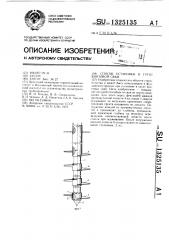 Способ установки в грунт винтовой сваи (патент 1325135)