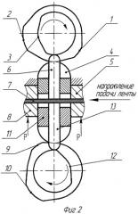 Устройство для реверсивной вырубки шайбы из листовой заготовки (патент 2399451)