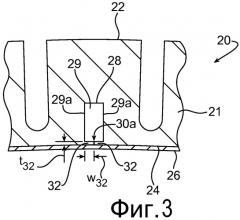 Элементы для сохранения пустых полостей в протекторе шины (патент 2480344)