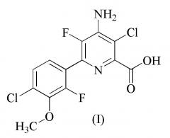 Гербицидные композиции, содержащие 4-амино-3-хлор-5-фтор-6-(4-хлор-2-фтор-3-метоксифенил)пиридин-2-карбоновую кислоту (патент 2629256)