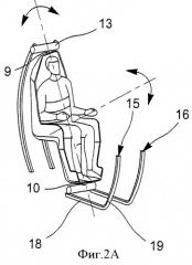 Кресло космического аппарата и космический аппарат, оборудованный этим креслом (патент 2495801)
