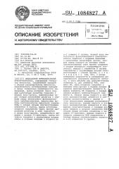 Импульсный функциональный преобразователь (патент 1084827)