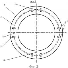 Способ погружения тонкостенных стальных оболочек с заглублением в плотный водоупорный грунт (патент 2549789)