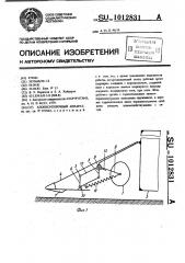Хлопкоуборочный аппарат (патент 1012831)
