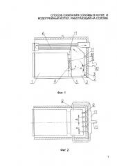 Способ сжигания соломы в котле и водогрейный котел, работающий на соломе (патент 2659643)