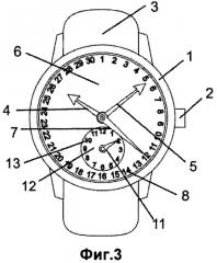 Часы с лунным календарем (патент 2572466)