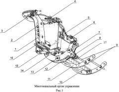 Многоканальный орган управления летательным аппаратом (патент 2559188)