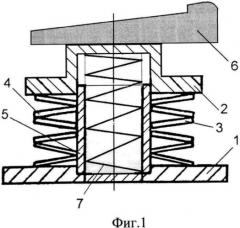 Виброизолятор ходаковой для ткацких станков (патент 2578822)