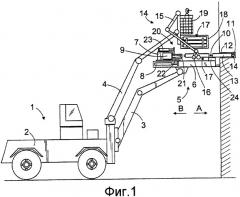 Способ для бурения на обсадных трубах, буровая установка и переходник (патент 2351735)