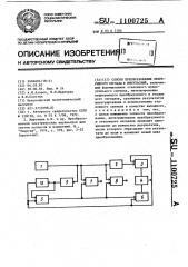 Способ преобразования непрерывного сигнала в импульсный (патент 1100725)