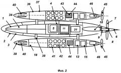 Атомная подводная лодка и жидкостный ракетный двигатель морского исполнения (патент 2488517)