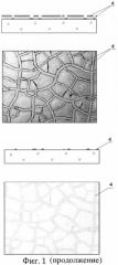 Сетчатая микро- и наноструктура, в частности для оптически прозрачных проводящих покрытий, и способ её получения (патент 2574249)