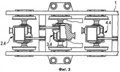 Тележка для рельсового транспортного средства, содержащего привод (патент 2464189)