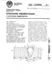 Раздатчик кормов (патент 1576086)