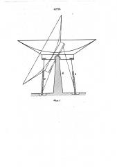 Поворотное устройство рефлектора радиотелескопа (патент 447786)