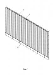 Ламельный светодиодный экран (патент 2618733)