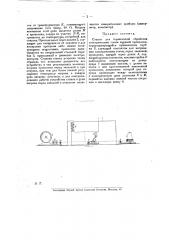 Станок для термической обработки электрическим током кардной проволоки (патент 15695)
