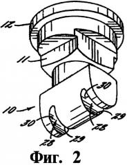 Устройство распыления жидкости и распылительная головка (варианты) (патент 2434686)