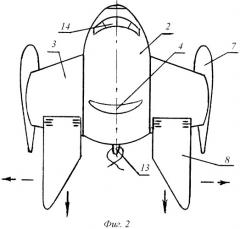 Самолет-амфибия "гадкий утенок" (патент 2474515)