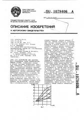 Устройство для адаптивного управления током электроэрозионного станка (патент 1078406)