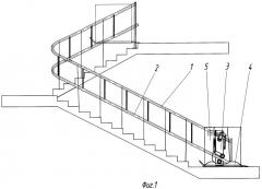 Лестничный подъемник (патент 2462408)